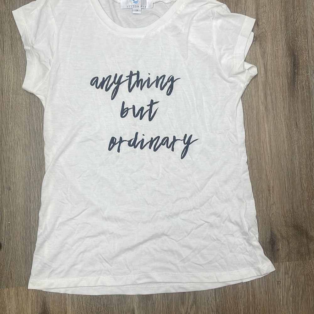 anything but ordinary tshirt